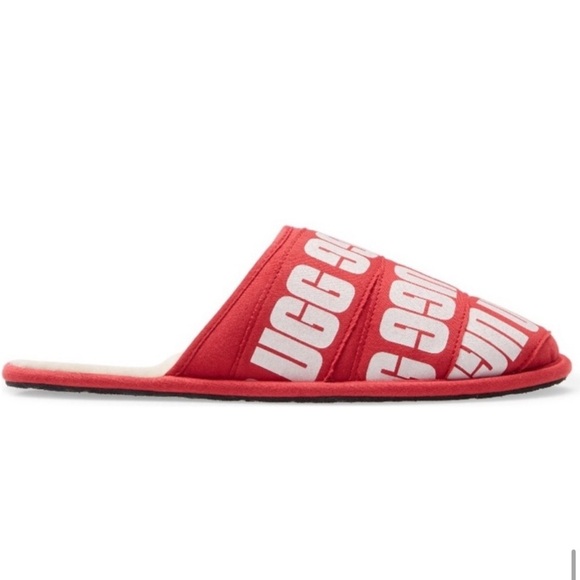 NWT UGG graphic band scaff slipper
